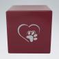 Preview: Tierurne Würfel  "Pfote-Silhouette"
